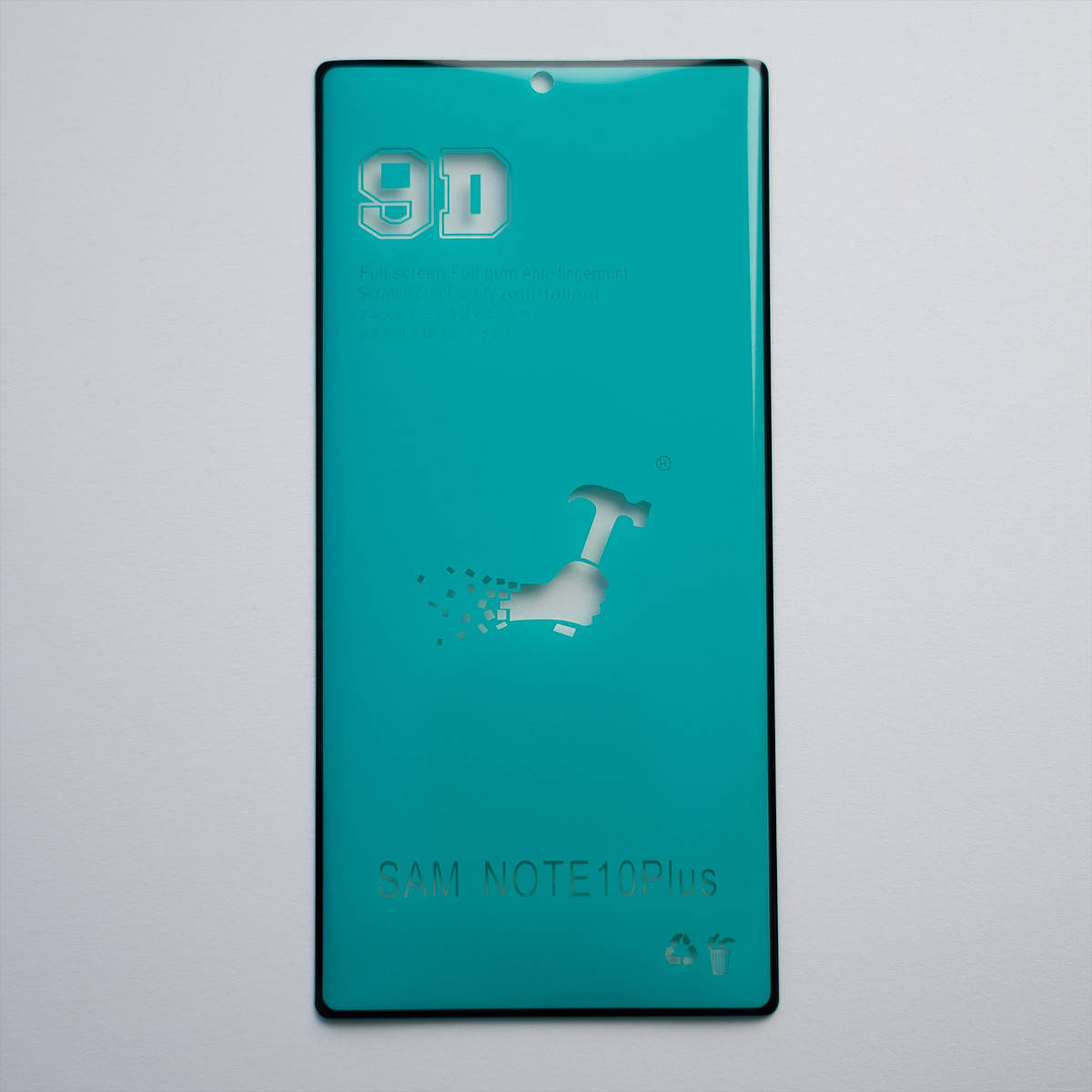 

Небьющееся защитное гибкое стекло Ceramics для Samsung Galaxy Note 10 plus, Note 10+ N975 твёрдость 9H черный