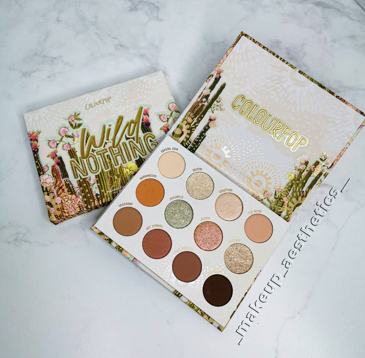 

Палетка теней Wild nothing palette by COLORPOP