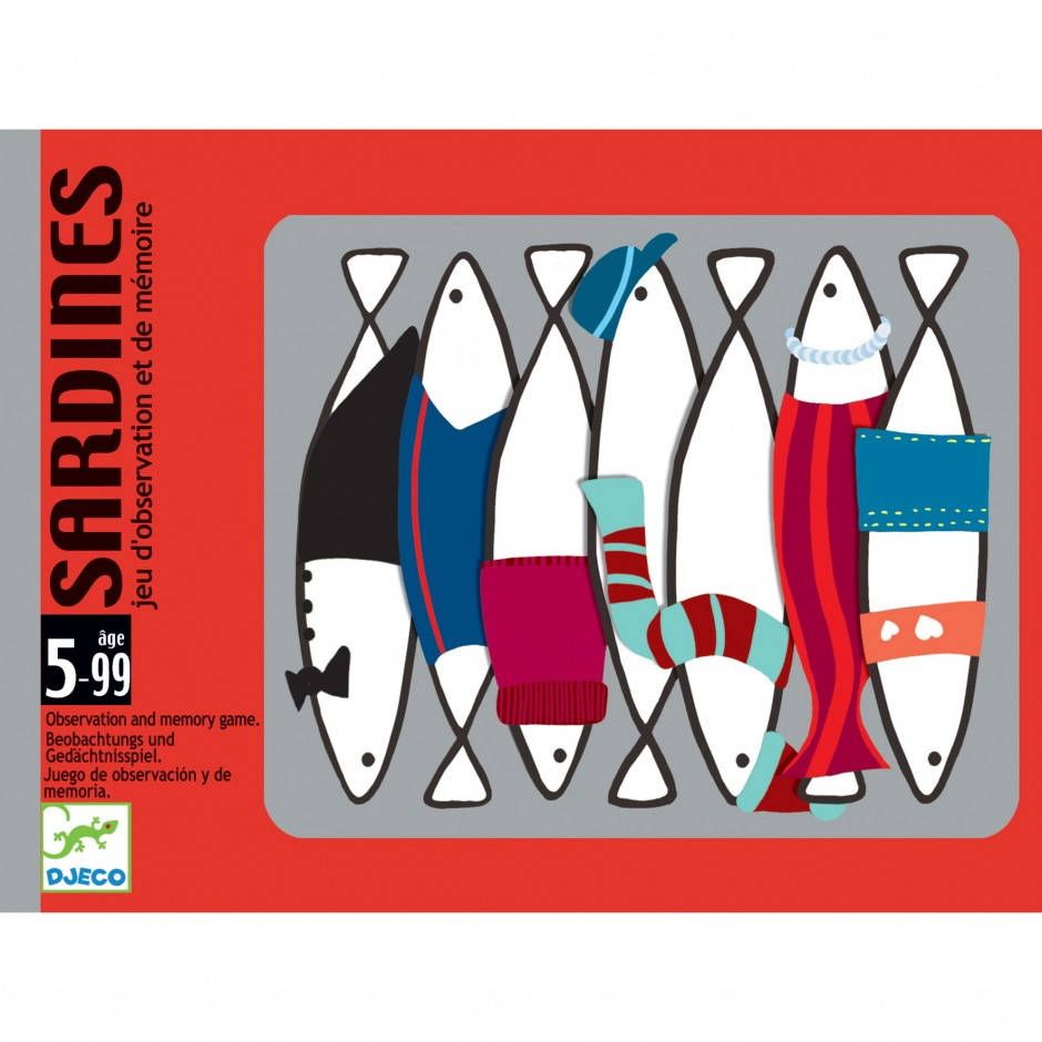 

DJECO Игра Сардины, Sardines