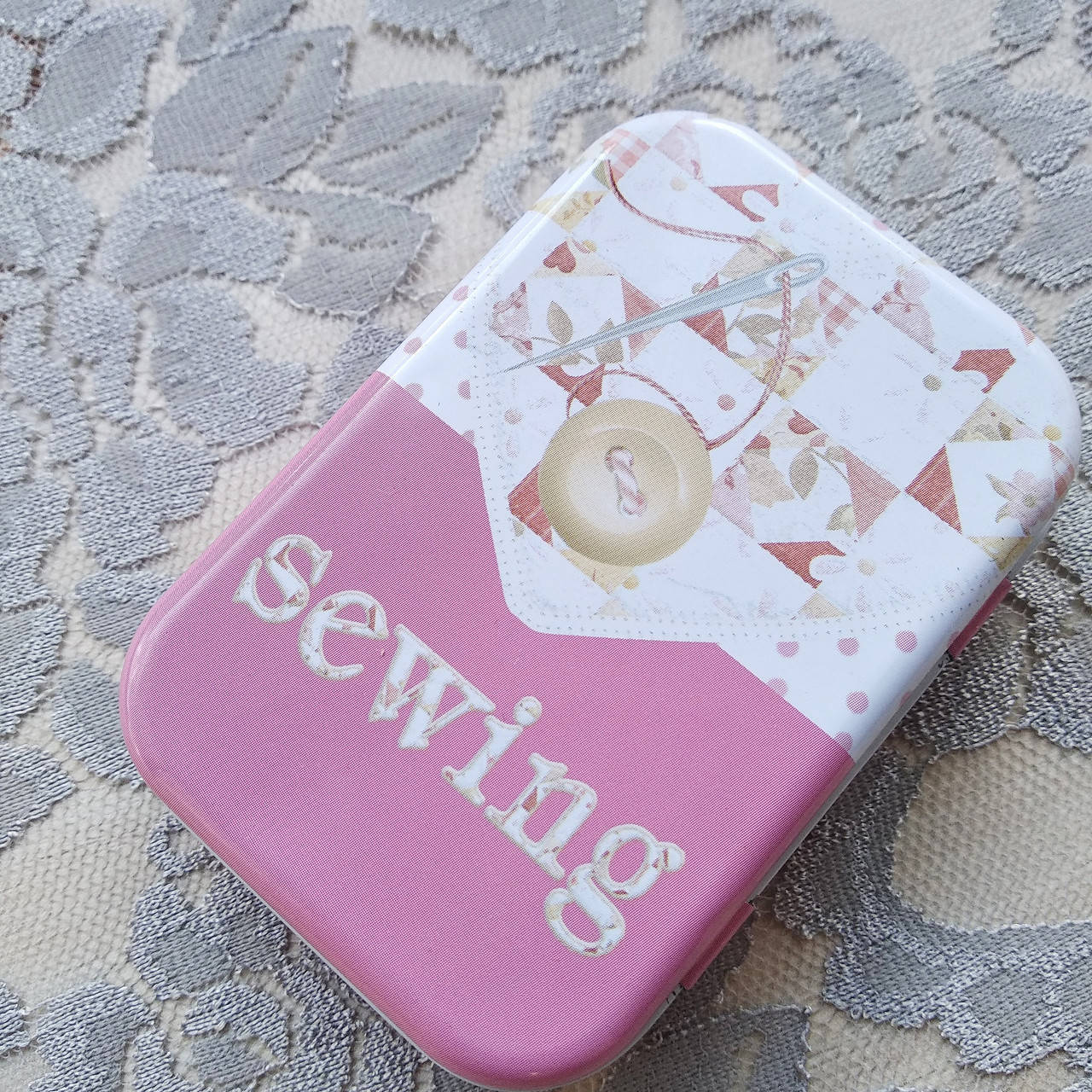 

Коробка металлическая прямоугольная "Sewing", Разные цвета