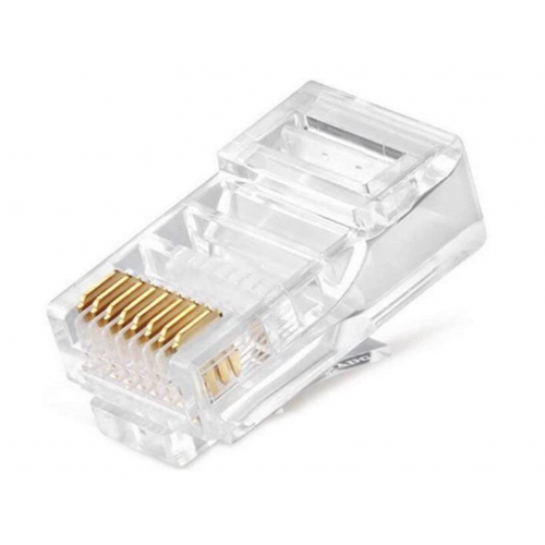 

Коннектор PiPo RJ-45 8P8C UTP Cat-5 (100 шт/уп.) Q100