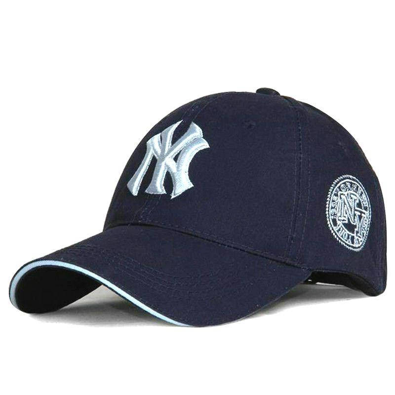 

Кепка бейсболка NY Cap 1 (New York) 55-61 см синяя хлопок (333332), Синий