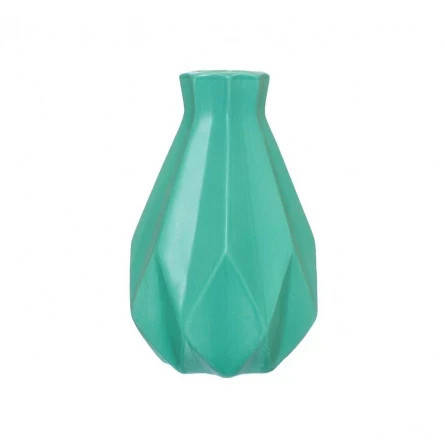 

Ваза Дом Стиль Оригами 2000999998577 22 см бирюзовая, Бирюзовый