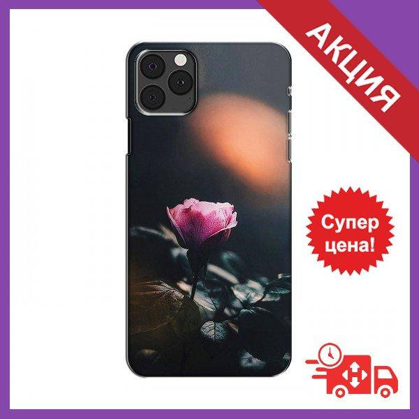 

Бампер с принтом для iPhone 13 Pro / Бампер на Айфон 13 Про / Бампер для iPhone 13 Pro (Цветок ночной)