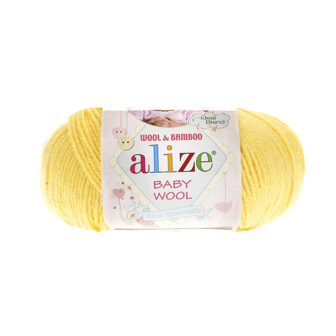 

Alize Baby Wool лимонный №187