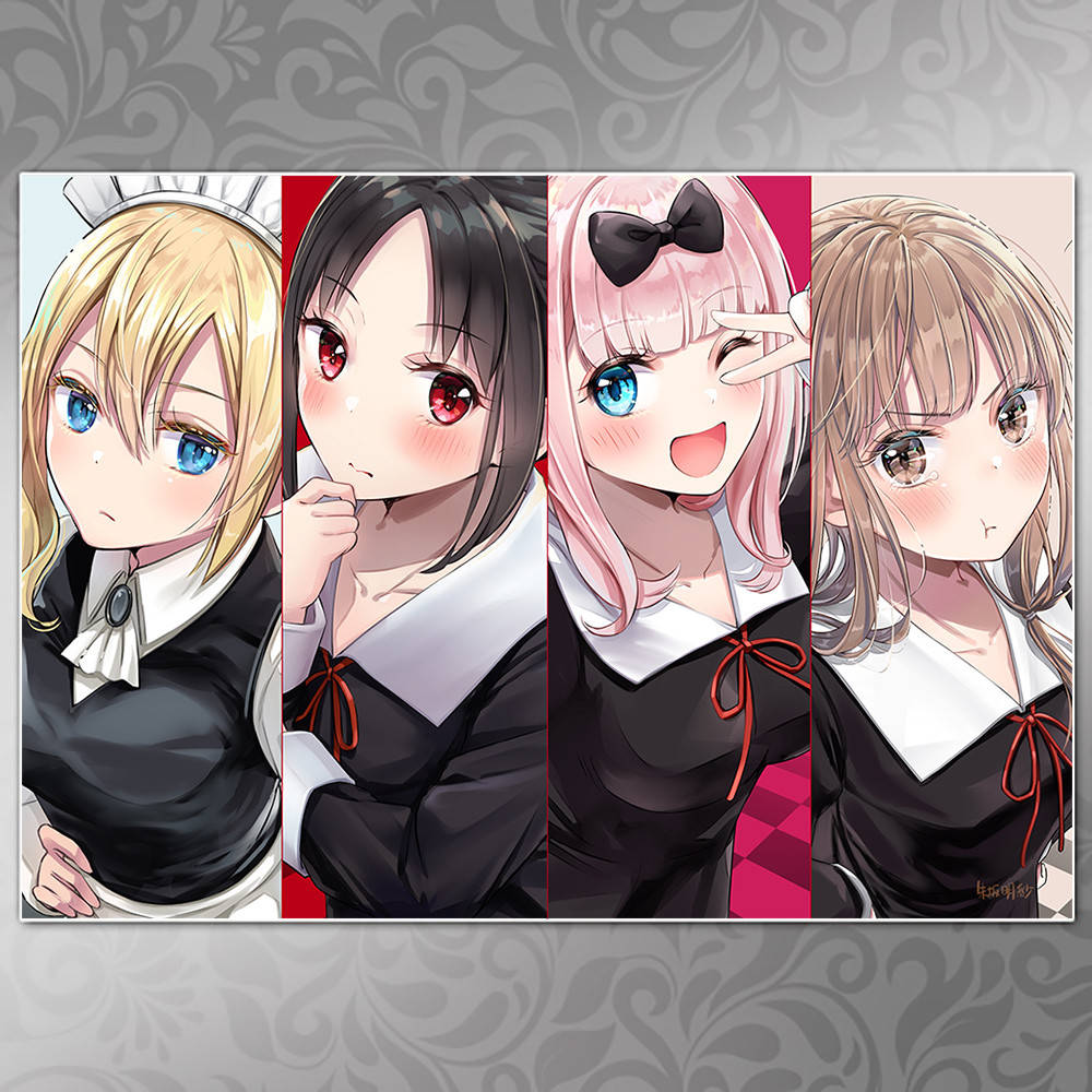 

Плакат Аниме Kaguya-sama Love Is War 002