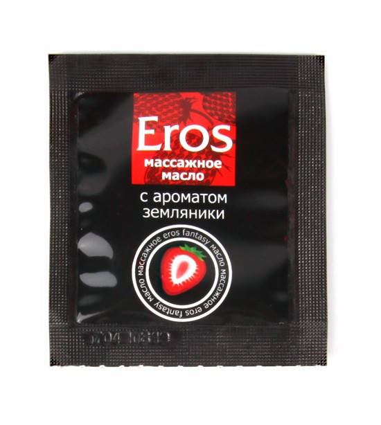 

Массажное масло с ароматом земляники EROS FANTASY, 4 г