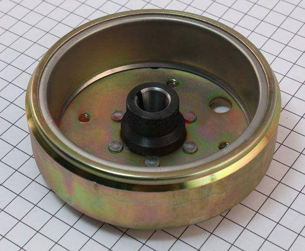 

Магнит генератора GY6-50/80/100 (139QMB) 8 катушек