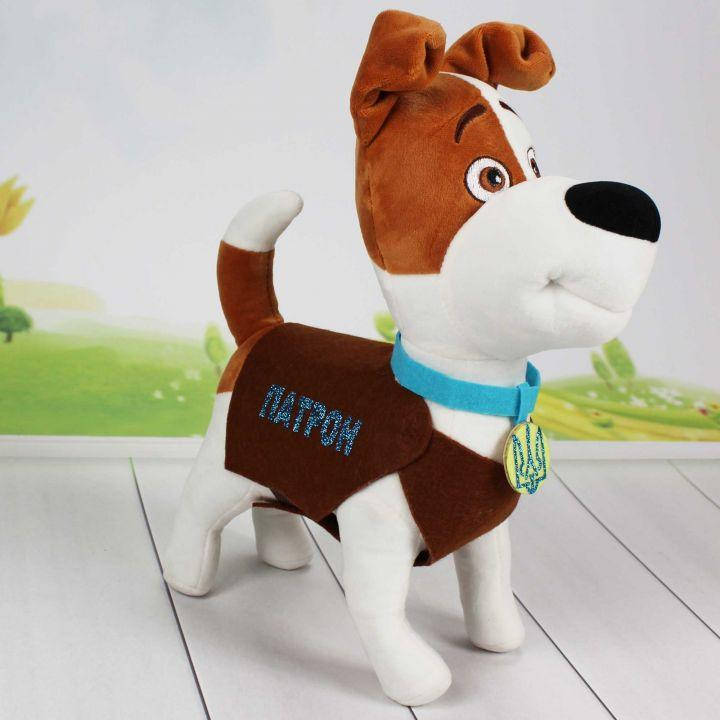 

Игрушка мягкая Собака джек-рассел-терьер Патрон, 30*17см