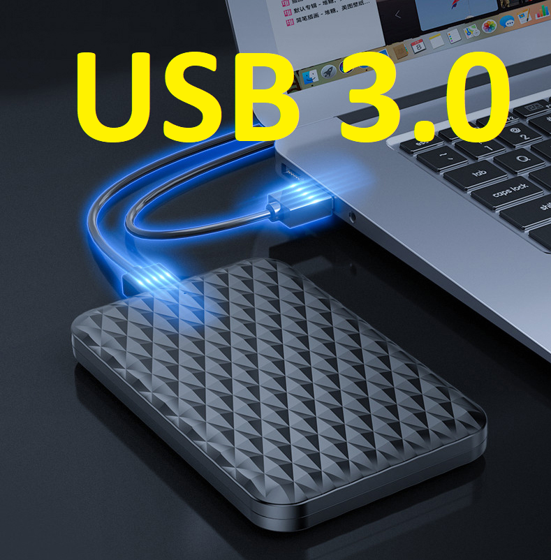 

SATA для HDD 2.5" Внешний карман Orico 2520u3 USB 3.0 Original Чёрный