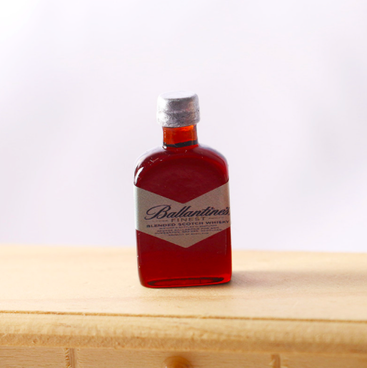 

Миниатюра скотч 2.8 см Ballantines