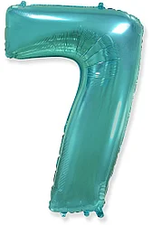 

Фольгированная цифра Flexmetal 40" (100 см) 7 тиффани