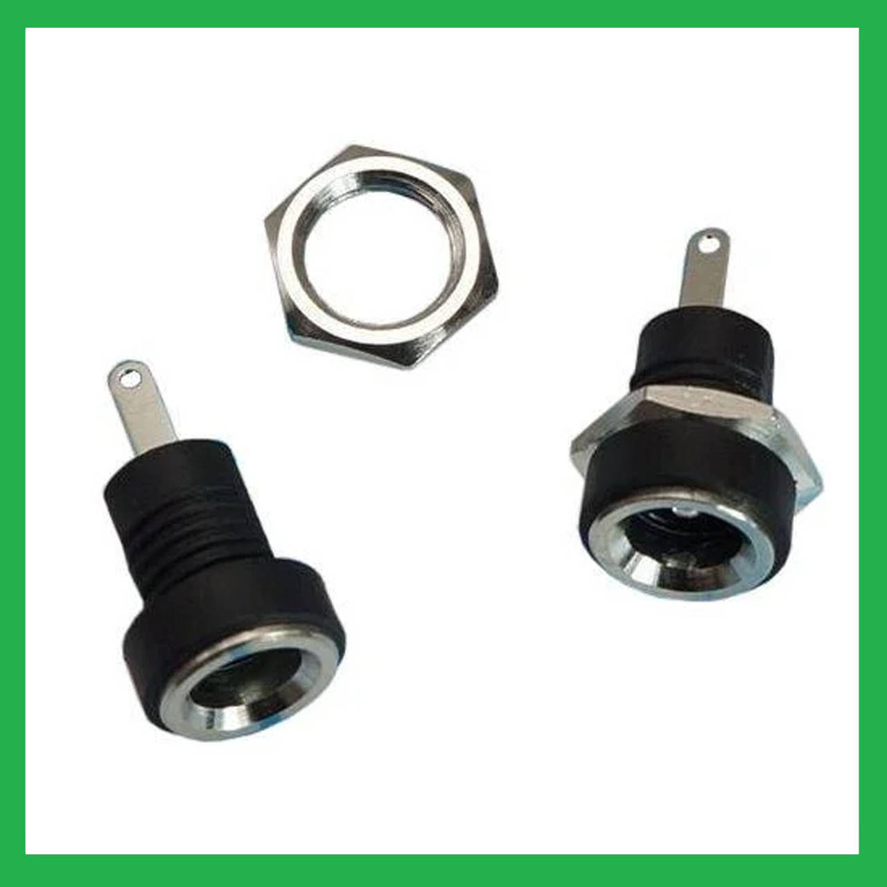 

DC-022B гнездо питания 5.5*2.1, в корпус, корпус пластик. 1 шт