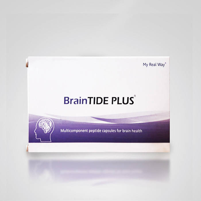 

BrainTIDE PLUS - нейропептидный биорегулятор для головного мозга
