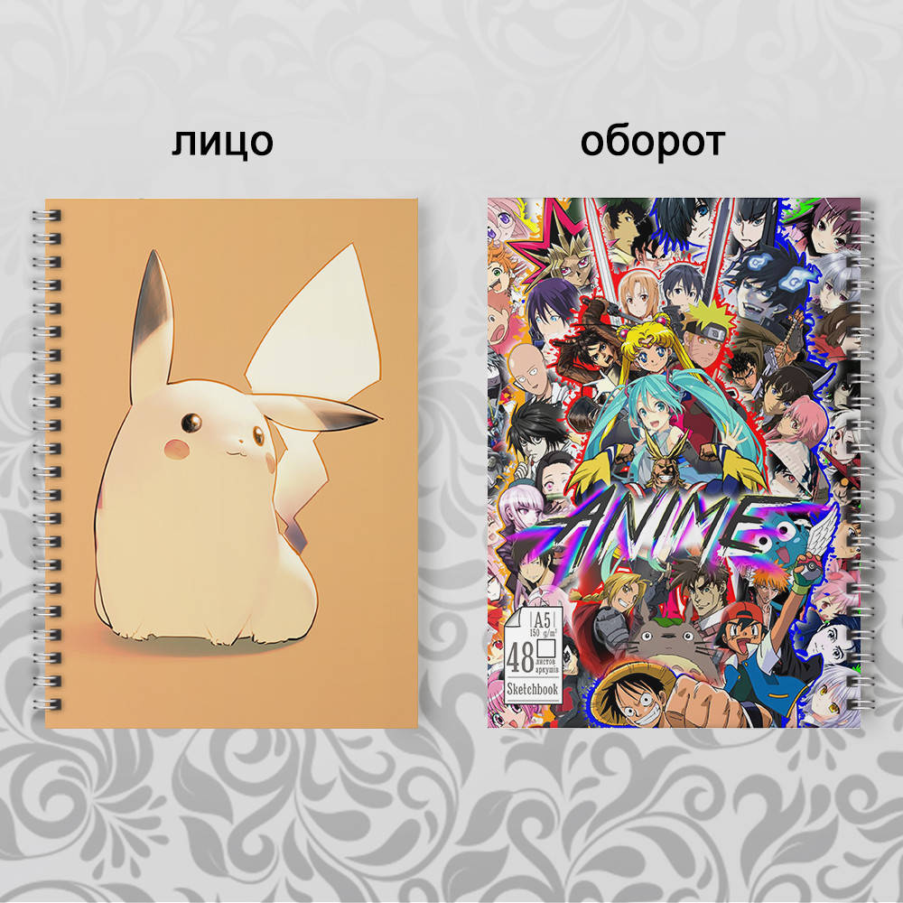 

Скетчбук Аниме Art 003