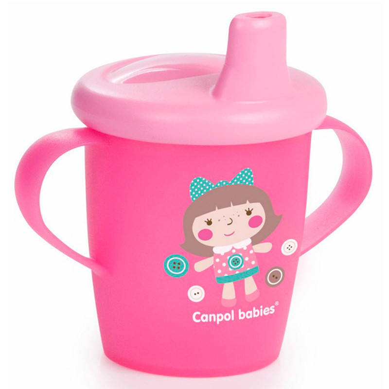 

Чашка-непроливайка Canpol Babies Toys 250 мл, 31/200_pin Розовая, Розовый