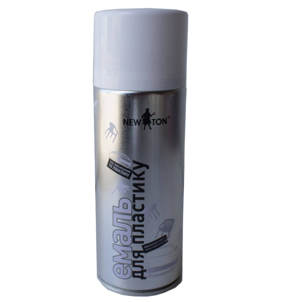 

Краска аэрозольная для пластика белая New Ton 400мл