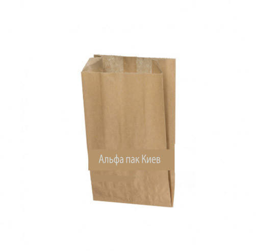

Пакет бумажный бурый 160x100x50, упаковка 1000 шт, Бежевый