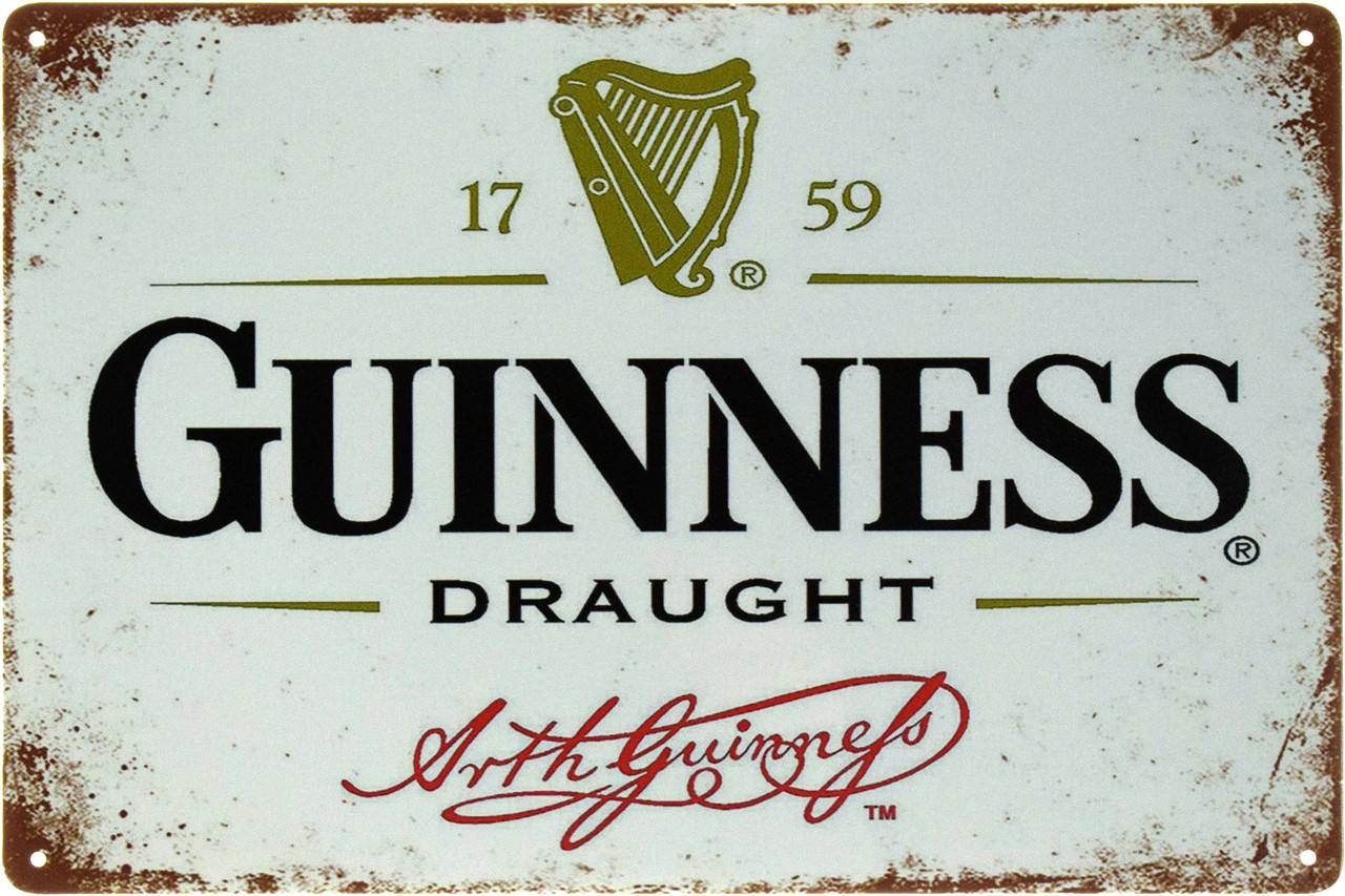 

Металлическая табличка "Guinness (Logo)" (ms-103444)