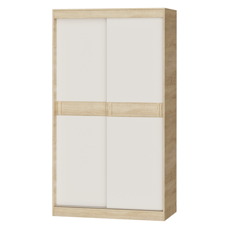 

Шкаф-купе Соната 1200 ЭВЕРЕСТ сонома + Белый 120х60х217 см.