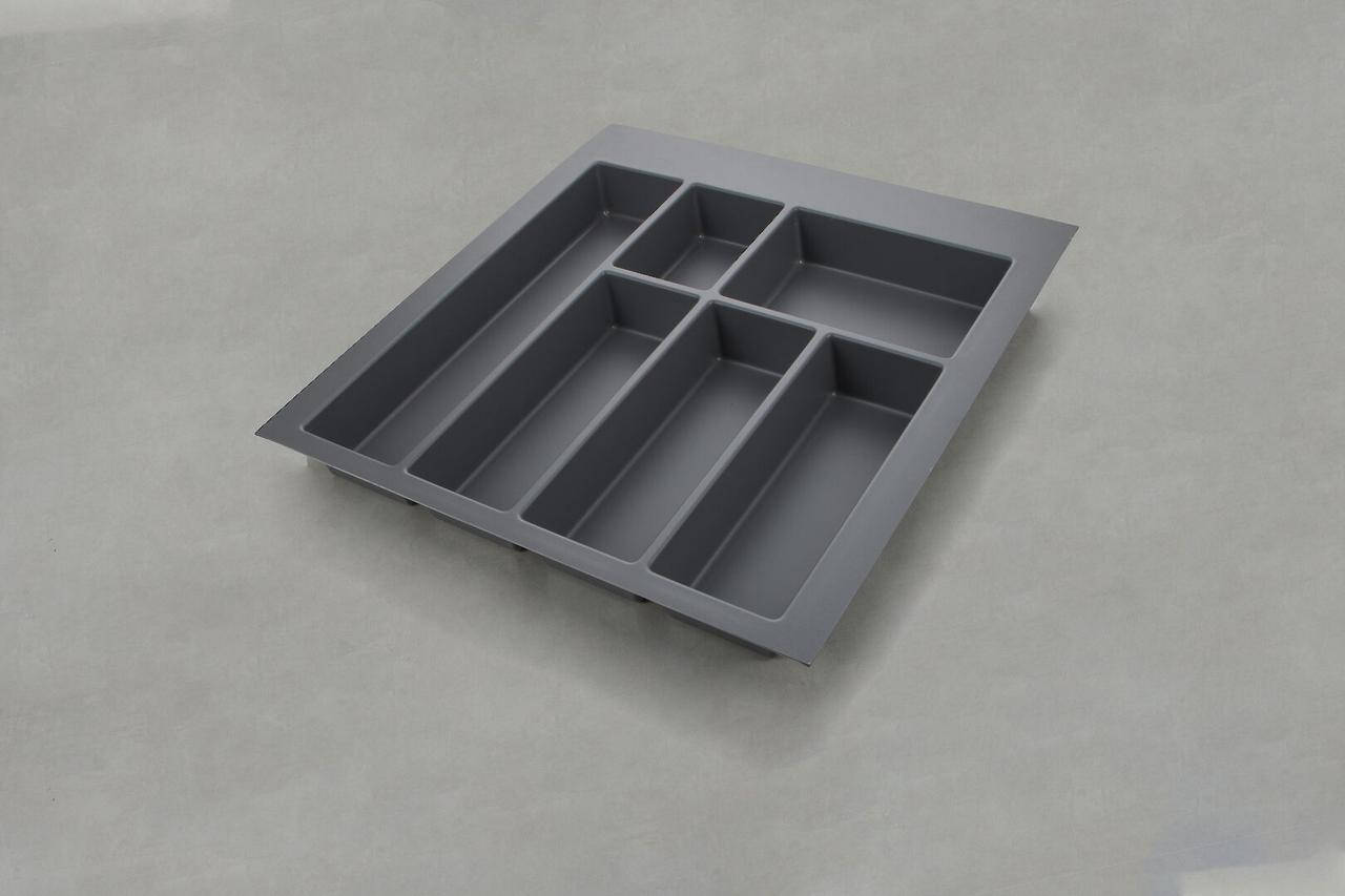 

Лоток для столовых приборов GTV для модуля шириной 500мм (440х474), антрацит
