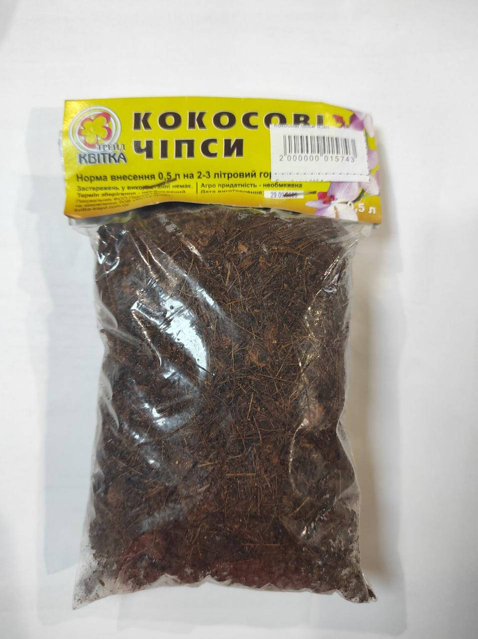 

Кокосовые чипсы 0.5л Квітка