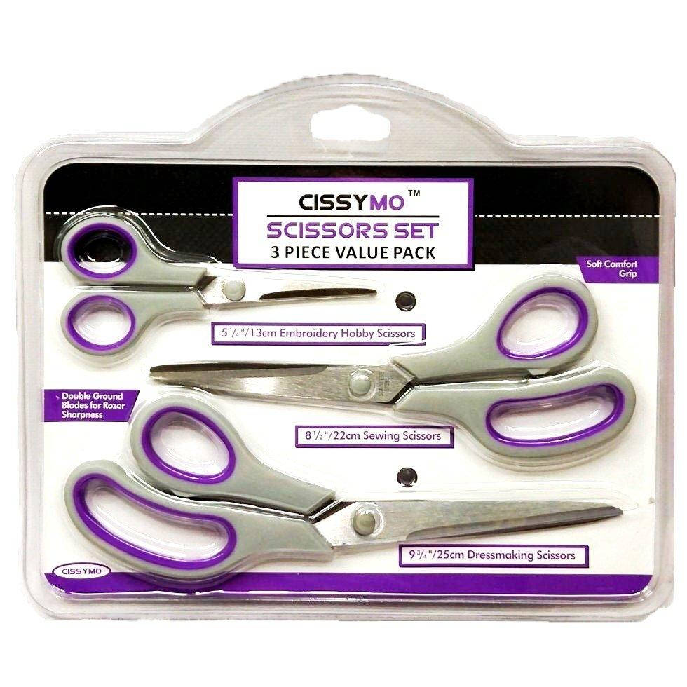 

Набор ножниц 3pcs Cissimo 13.22.25см