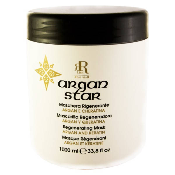 

Реструктуризирующая маска с маслом арганы и кератином RR Line Argan Star 1000 мл