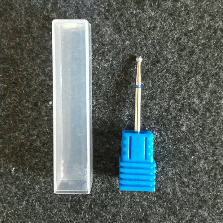 

Алмазная фреза шар синяя