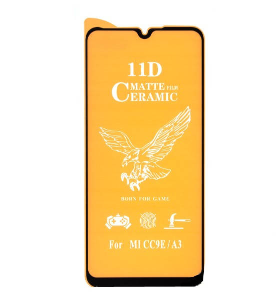 

Захисна плівка Ceramic Matte Xiaomi Mi A3 Full Glue black, Черный