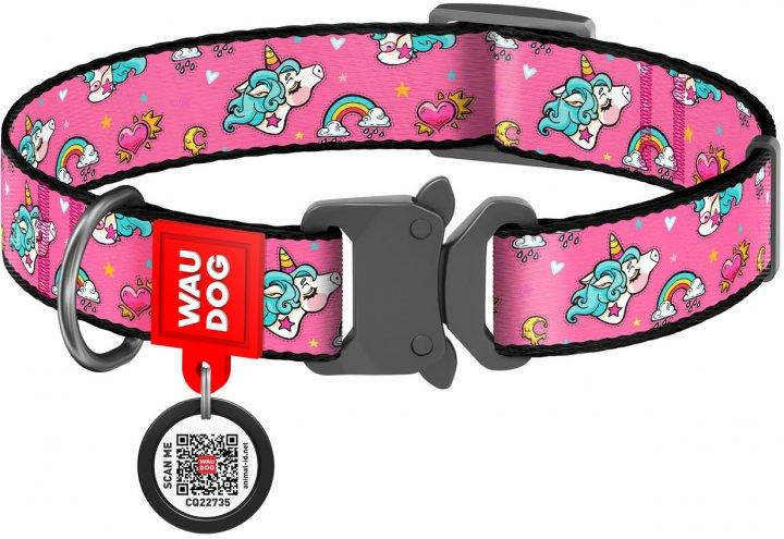 

Collar WAUDOG Nylon c QR паспортом ( 24-40 см)