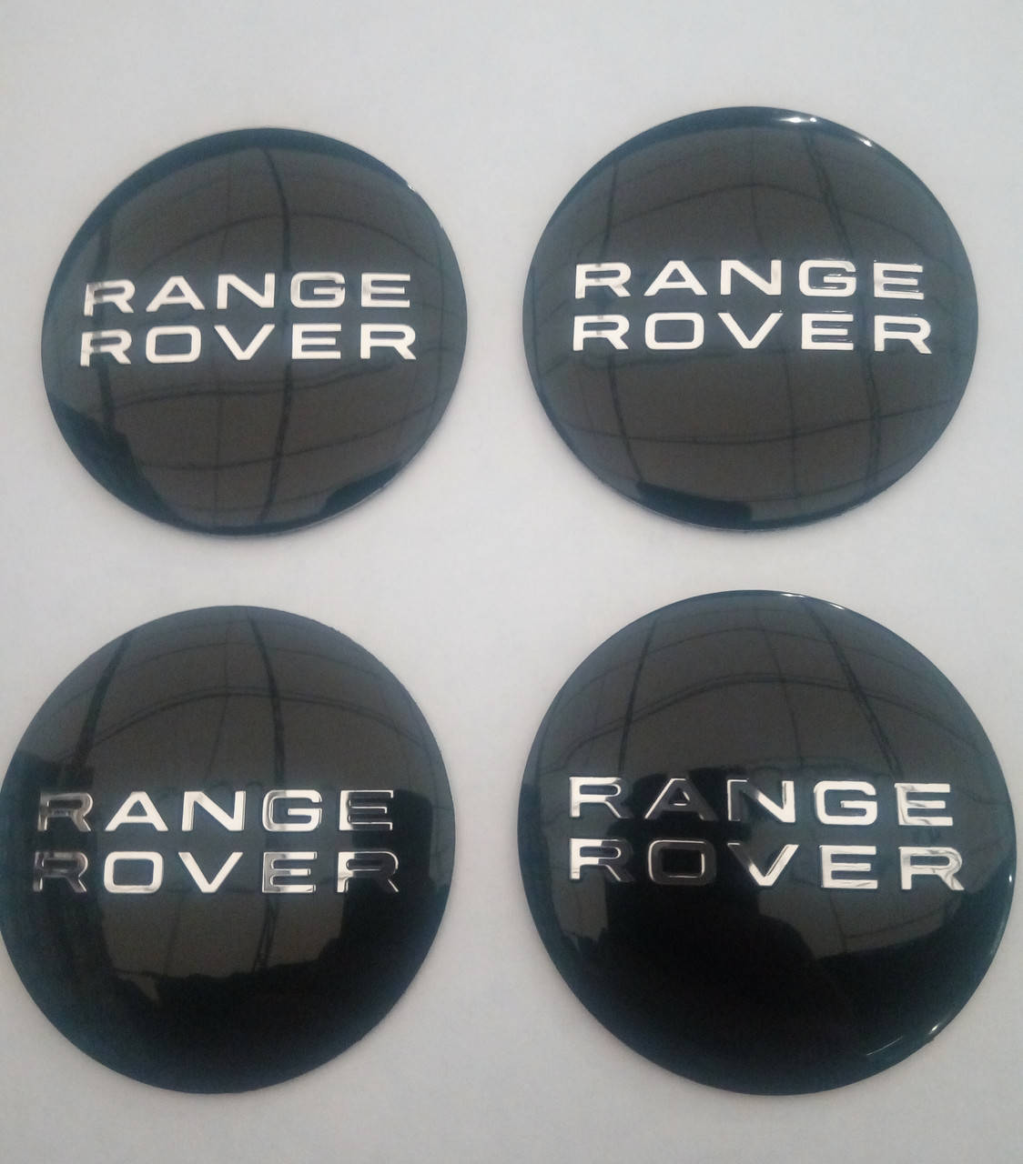 

Наклейка выпуклая на колпачок диска Range Rover 56 мм, Черный
