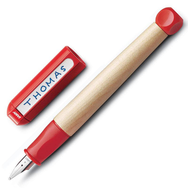 

Lamy ABC - Перьевая ручка для школьника начальных классов (красный)
