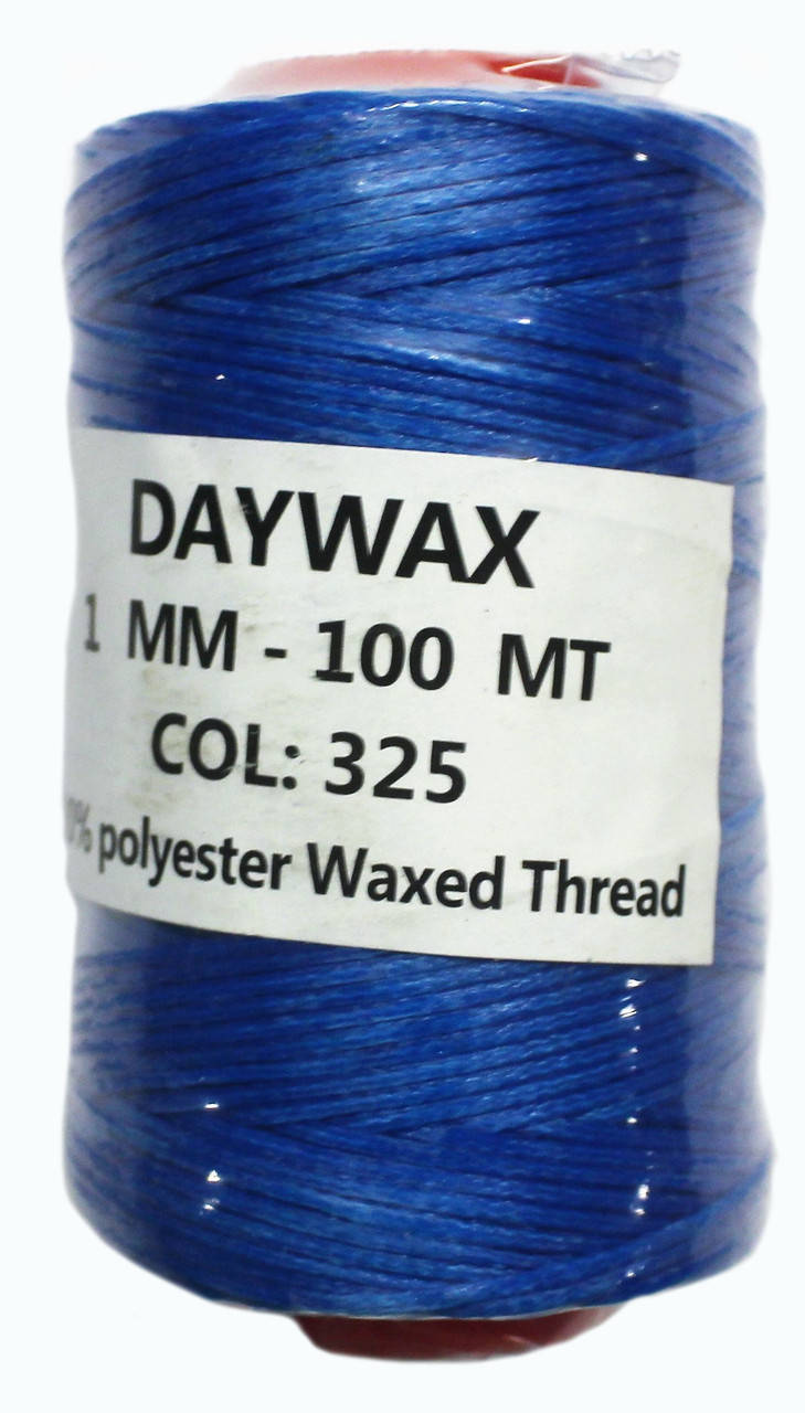 

Нитка вощеная Daywax 1,0мм 100м. Синий 325