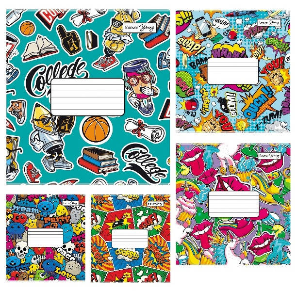 

Тетрадь 12 листов клетка "Тетрада" / Графити