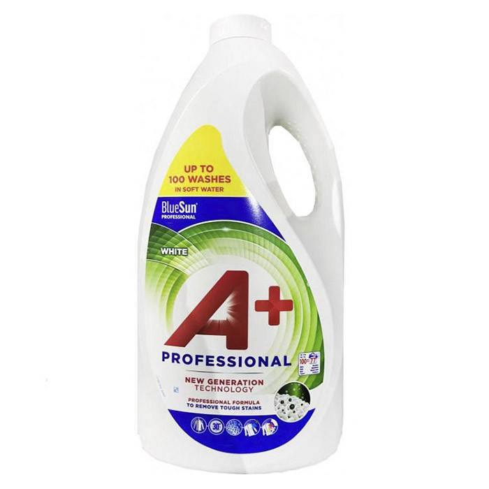

Гель для стирки А+ Professional White 5 л 100 стирок