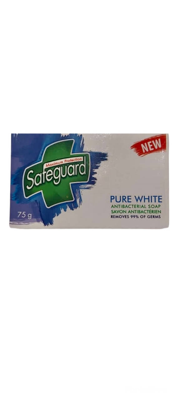 

Мыло антибактериальное Safeguard Pure White,75g
