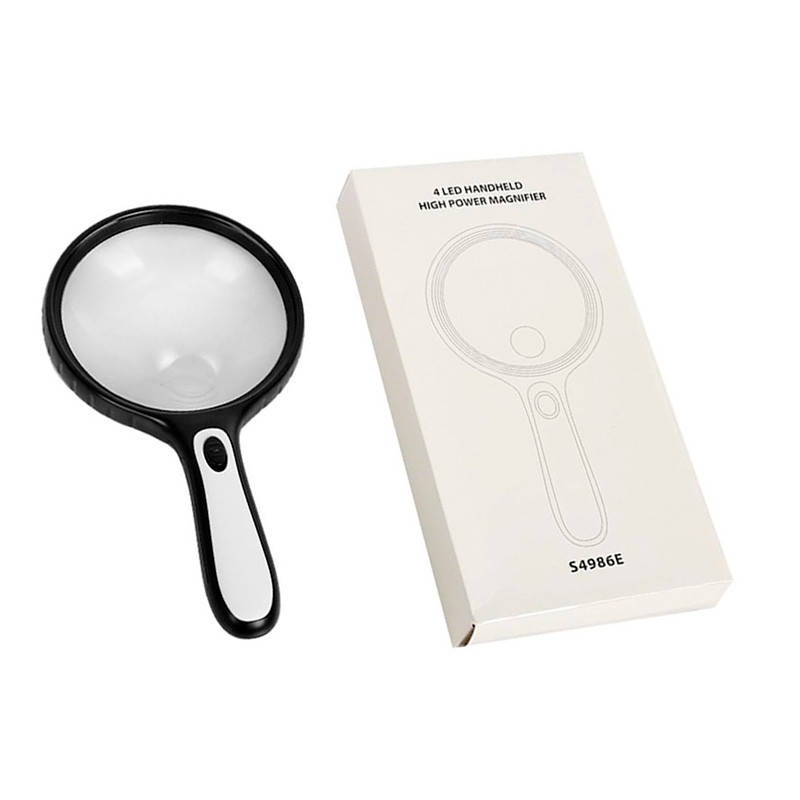 

Большая лупа, увеличительное стекло 125 мм ArduinoKit S4986E, Темно-серый