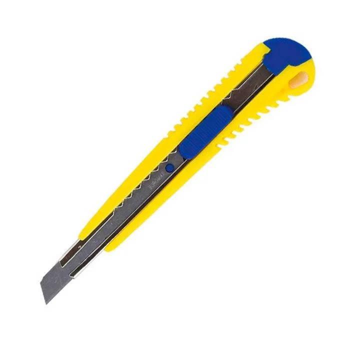 

Нож канцелярский BUROMAX 9мм, metal runners, JOBMAX BM4602