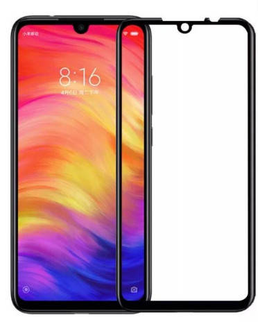 

3D Стекло Xiaomi Redmi Note 7 с рамкой ( Сяоми Редми Нот 7 ), Черный