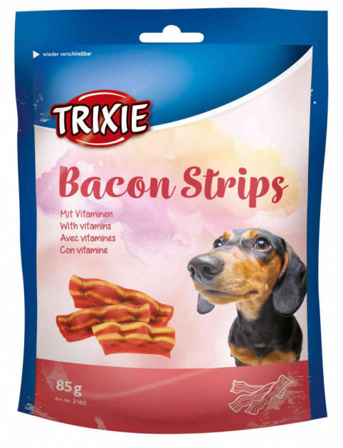 

Trixie TX-3160 Bacon Strips 85г - лакомство с беконом для собак