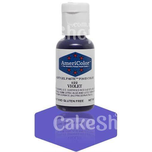 

Краситель гелевый Фиолетовый Violet AmeriColor 21 г