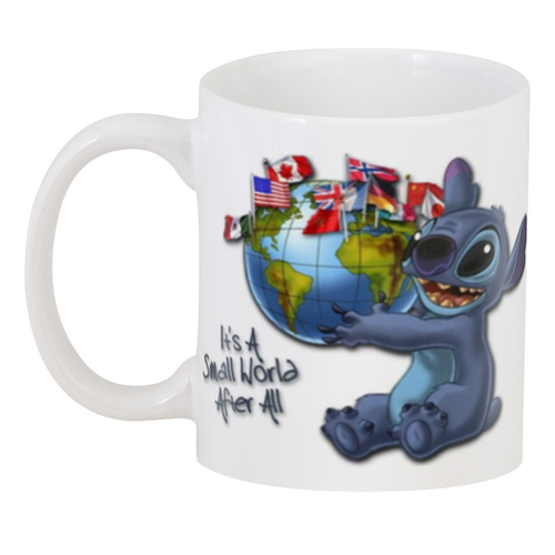 

Кружка GeekLand Стич Lilo and Stitch 02.19 с глобусом.999, Белый