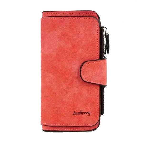 

Кошелек женский Baellerry Forever N2345 красный plumb red, большой, цвет красный