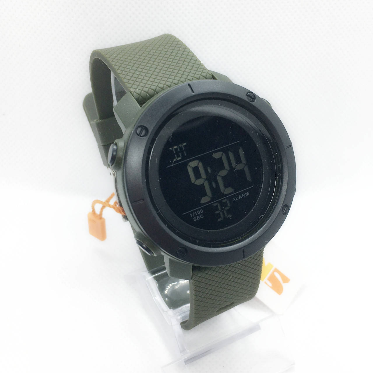 

Часы мужские спортивные водостойкие SKMEI 1426 (Скмей) зеленые с черным ( код: IBW281GB )