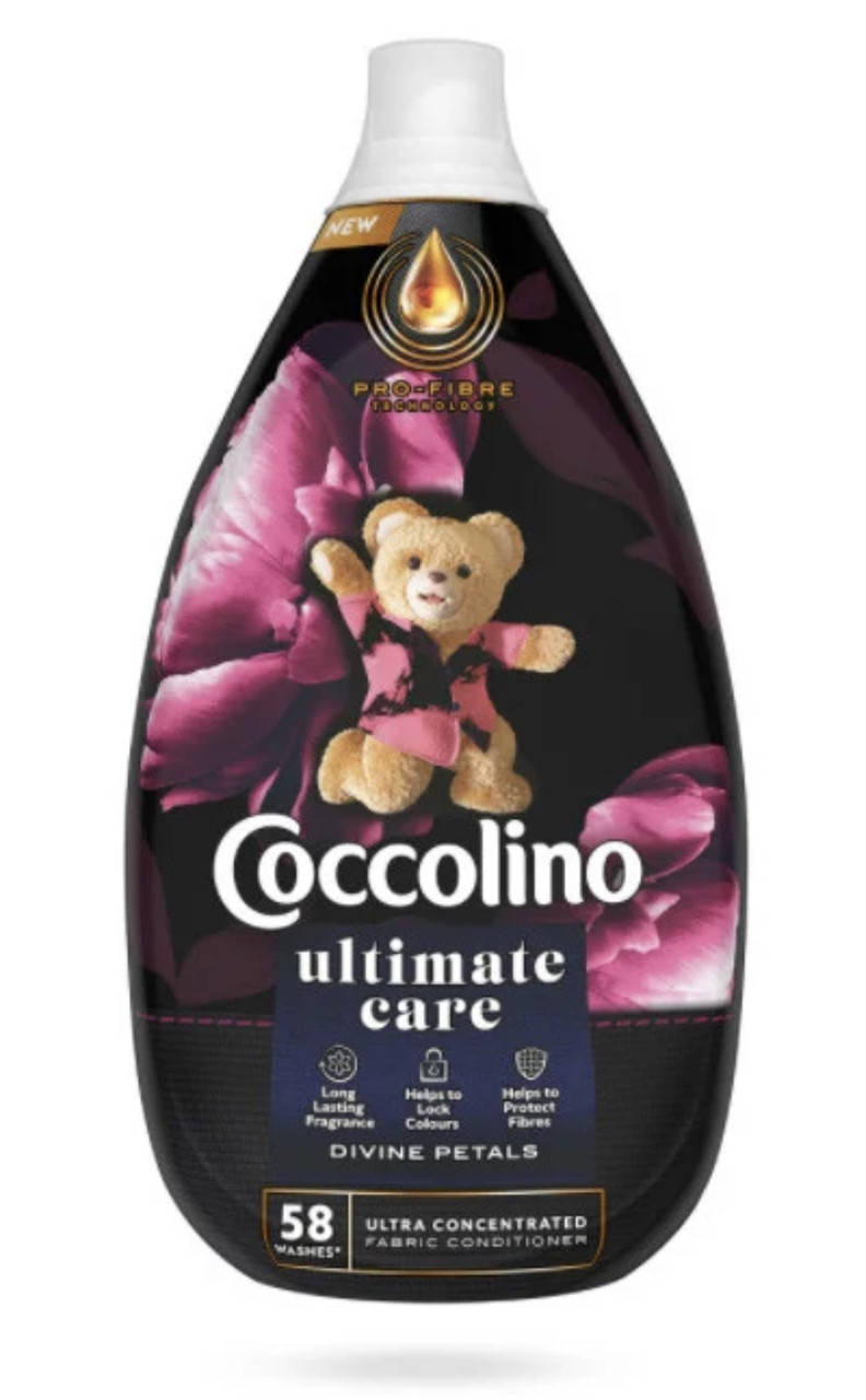 

Ультра концентрований кондиціонер для прання Coccolino Ultimate Divine Petals 870мл
