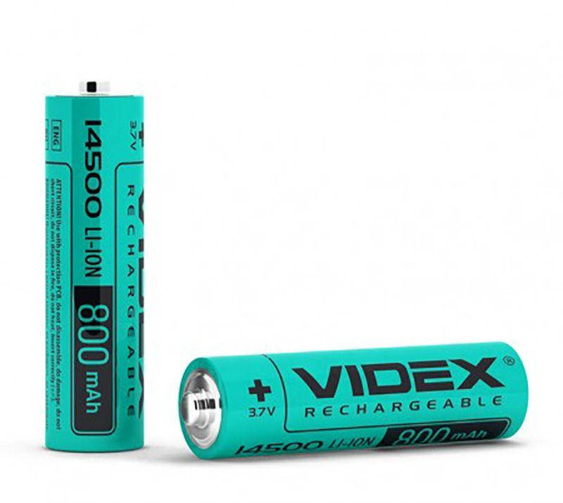 

Аккумулятор Videx Li-Ion 14500 (без защиты) 800mAh