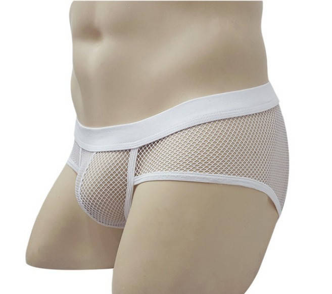 

Трусы эротические в сеточку White 2185