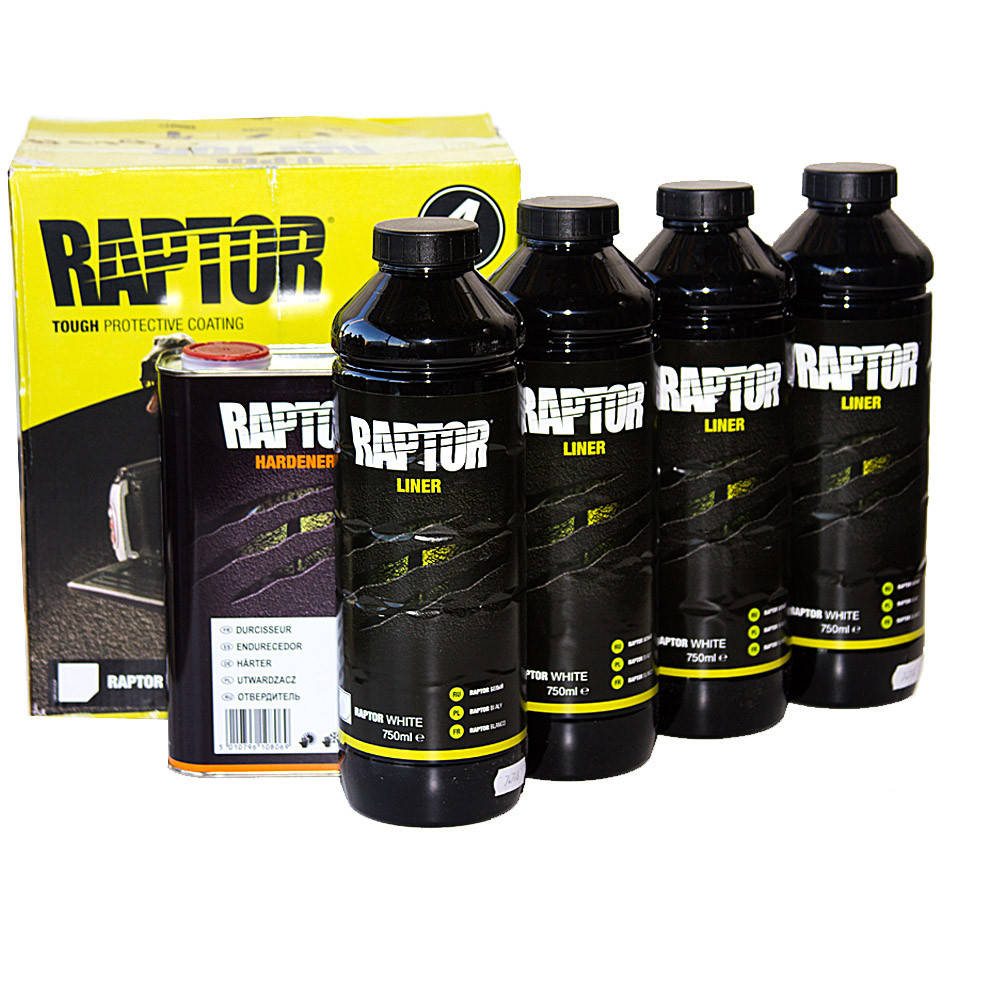 

Защитное покрытие Raptor U-POL Белый 1л