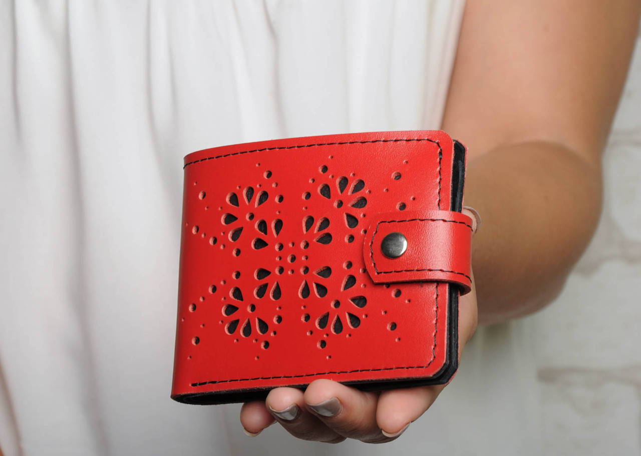 

Кошелек ручной работы,женский уникальный кошелек из натуральной качественной кожи